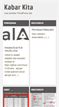 Mobile Screenshot of kabarkita.org